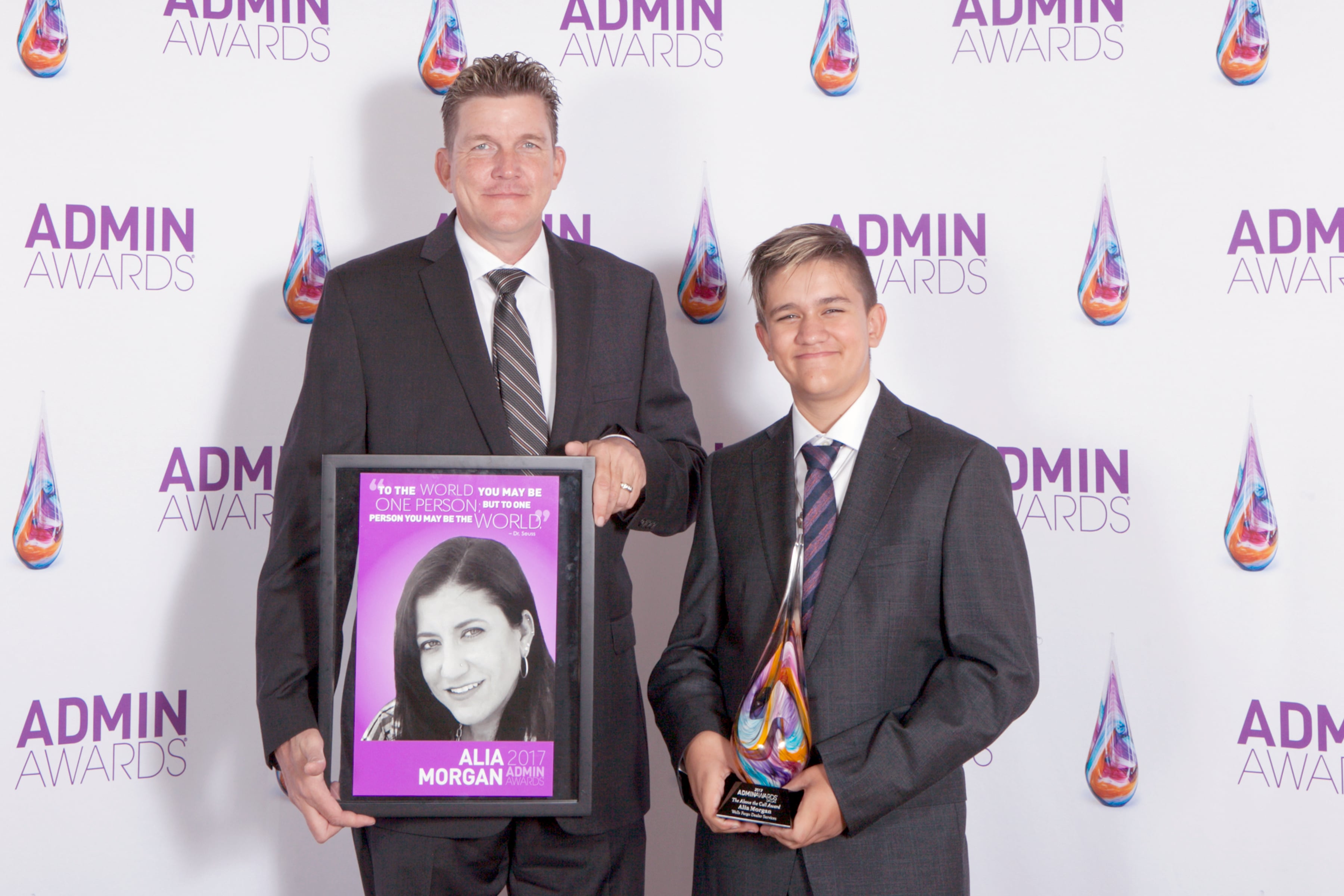 Alia Morgan, 2017 Above the Call Award Winner, Admin Awards Dallas